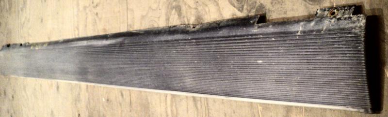1969   Buick Riviera   rocker panel molding right (there are always few marks and or bumps). Note only in stor