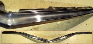 1968 Cadillac    kromlist motorhuv