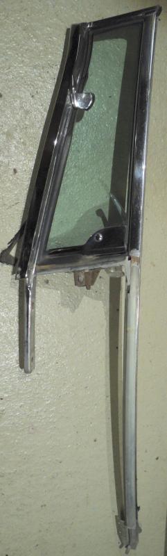 1959  Chrysler Imperial   2dr ht    ventilation window unit    left