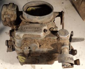 1960 Buick 364   carburetor  Carter WCD 1 port