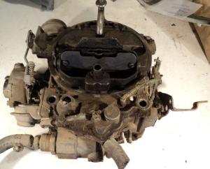 1968 Cadillac carburetor  Rochester 17058533 4 port