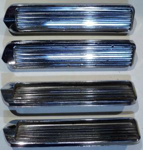 1963 Buick Electra  side chrome left front fender    4 pcs.