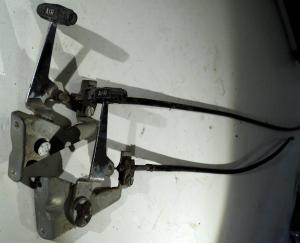 1957 Mercury   friskluftsreglage med wire  (par)