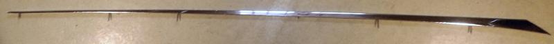 1964   Buick Electra    chrome trim hood (two mounts broken front and the fourth)      right