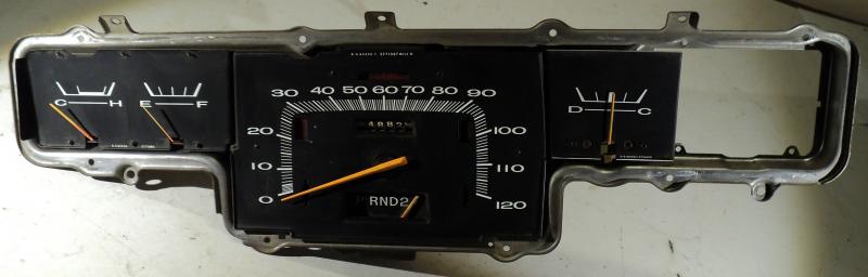 1967  Plymouth Fury  instrument housing (Needle to tank meter defective)
