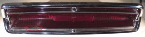 1964   Oldsmobile Jetstar    tail light (damaged glass)          left