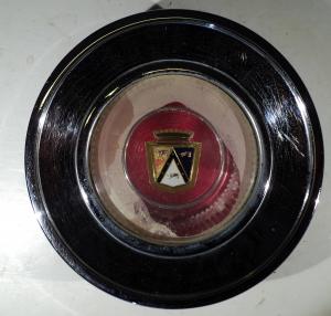 1962 Mercury Monterey  steering wheel center (dirt in emblem)