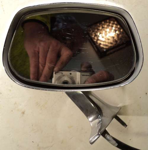 1973 Oldsmobile 98  mirror   left