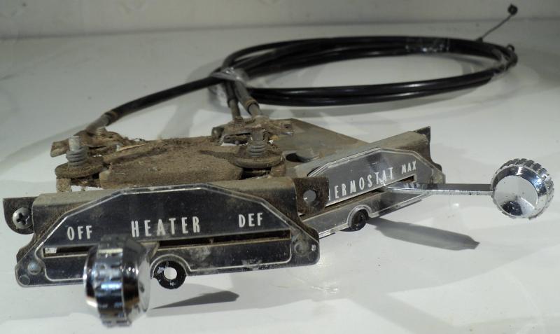 1957 Mercury   värmereglage /friskluftsreglage med wire
