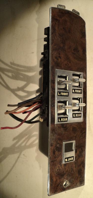 1971  Chrysler Imperial       power window control        left front