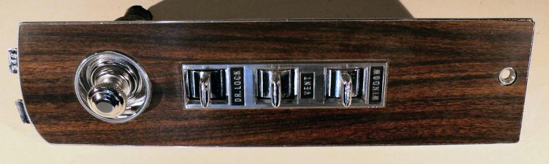 1971  Chrysler Imperial       power window control lock ventilaton lighter     right front