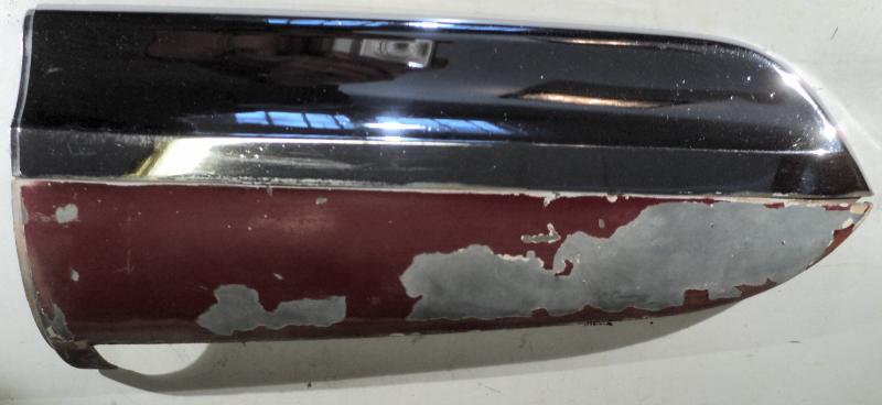 1957 Mercury Turnpike chrome strip left front fender
