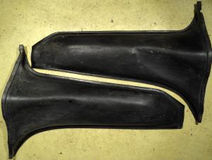 1962  Chrysler Imperial      plastic b-pillar (small hole in one see picture, pair)