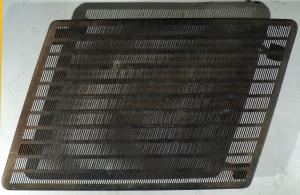 1957  Plymouth    speaker grilles
