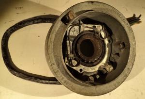 1959   Cadillac    turn signal mechanism           (cut cables)