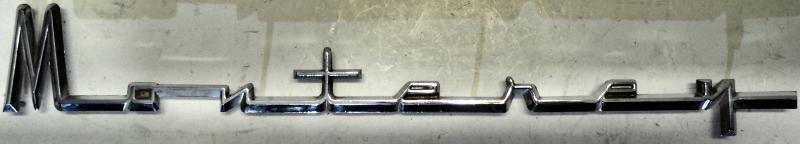 1957 Mercury Monterey    emblem
