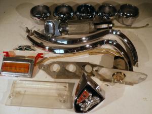 1956 Chrysler NewYorker   and various parts of the instrment board