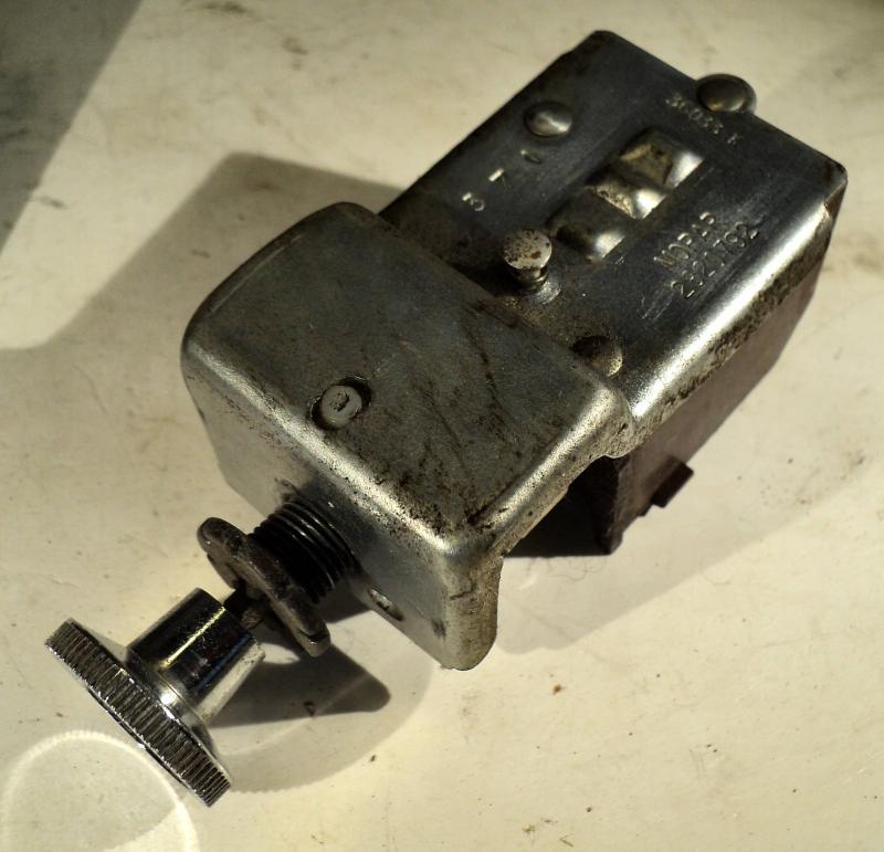 1972  Dodge Dart   headlight switch