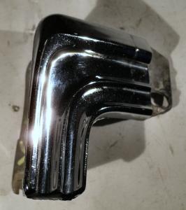 1968 Buick LeSabre    chrome angle in front of wheel arches  left rear