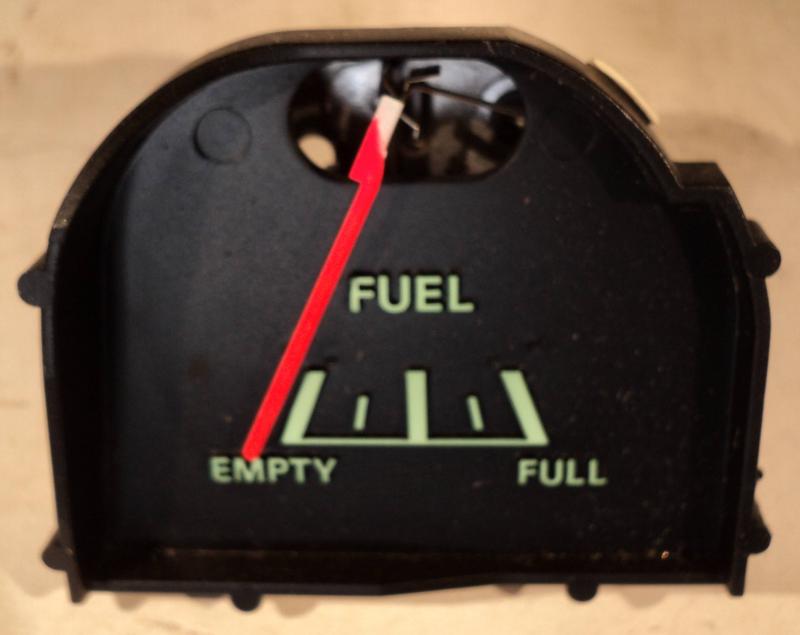 1971 Ford Torino    fuel gauge