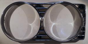 1966 Lincoln Continental      headlight door   left