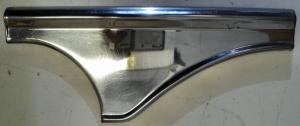 1954 Ford 4dr ht chrome rear fender         right