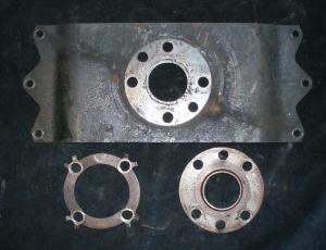 1953 Mercury  mounting plate turbine