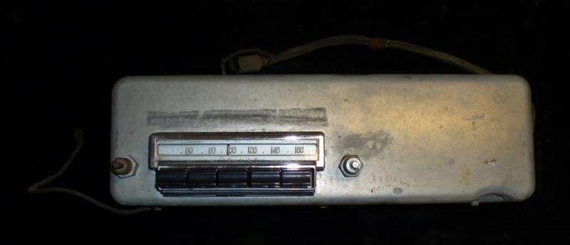 1953 Oldsmobile radio (ej testad, inga rattar)