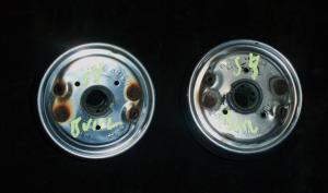 1954 Buick Super baklampa krom par