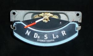 1954 Oldsmobile växelindikator Hydra-Matic