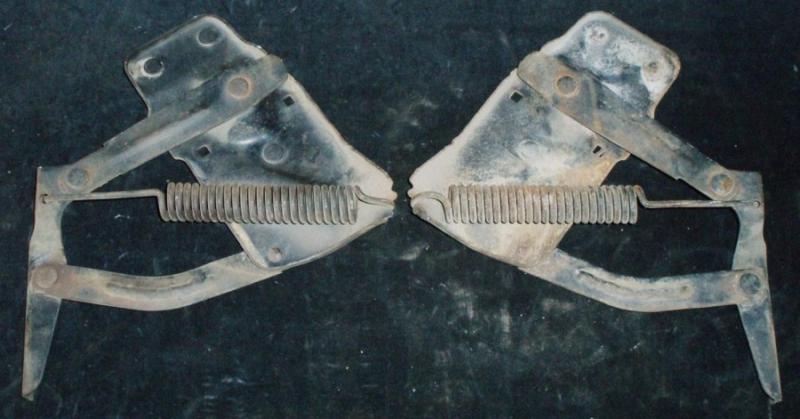 1955 Mercury huvgångjärn par