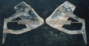 1955 Mercury huvgångjärn par