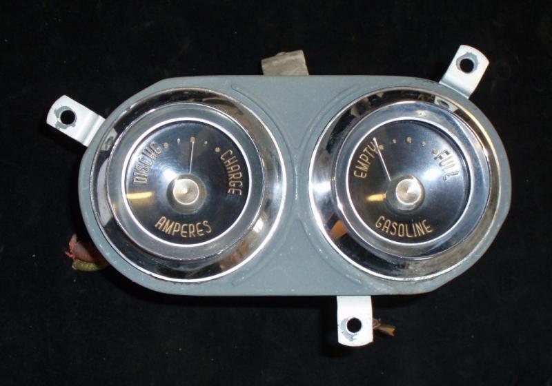 1955 Desoto ampere tankmätare