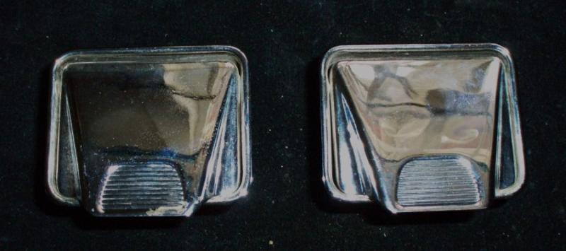 1956 DeSoto Fireflite 2dr ht rear ashtray pair