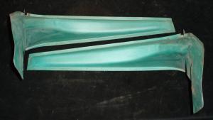 1956 Buick Roadmaster 4dr ht plast b-stolpe