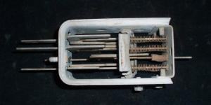 1956 Chrysler New Yorker tryckknapp mekanism