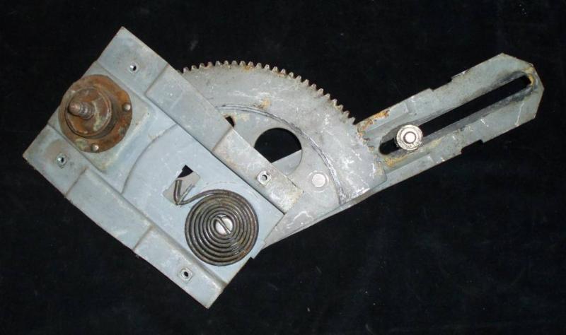 1956 Mercury Monterey 2dr ht fönster vevmekanism höger bak