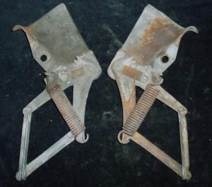 1957 Buick hood hinge pair