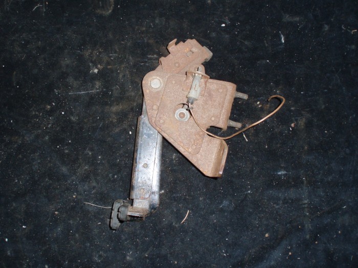 1957 Cadillac handbrake mechanism