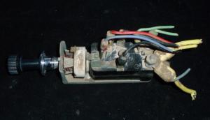 1957 Ford headlight switch