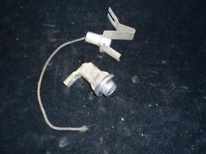 1957 Saratoga trunk lock + light