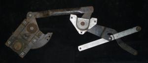 1957 Mercury 2dr ht fönster vevmekanism vänster dörr