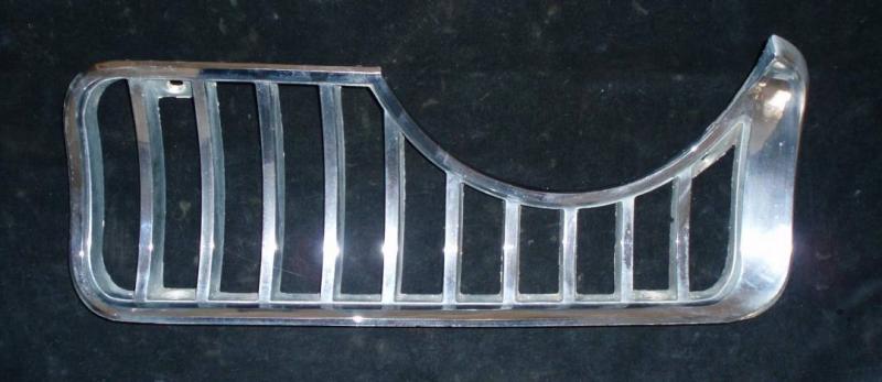 1957 Mercury grille part left