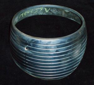 1957 Mercury headlight door left