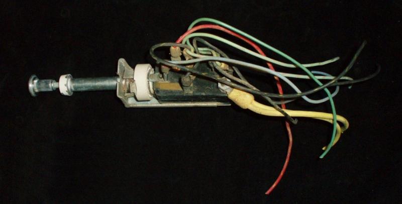 1957 Mercury headlight switch