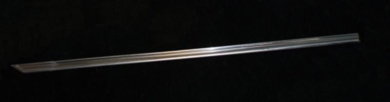 1957 Mercury Monterey chrome trim front fender left