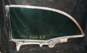 1957 Pontiac 4dr ht side window rear right