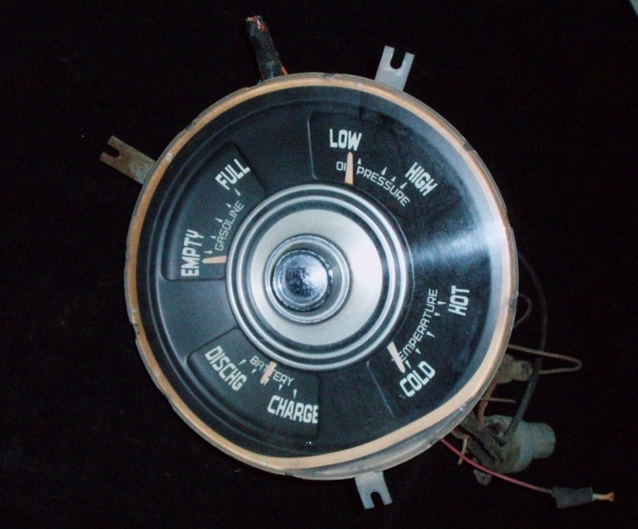 1958 Imperial instrument housing