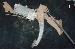 1958 Edsel handbroms mekanism