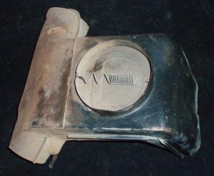 1958 Lincoln preheater air cleaner